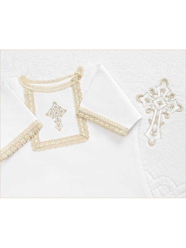 Крестильный набор Никита с классическим полотенцем