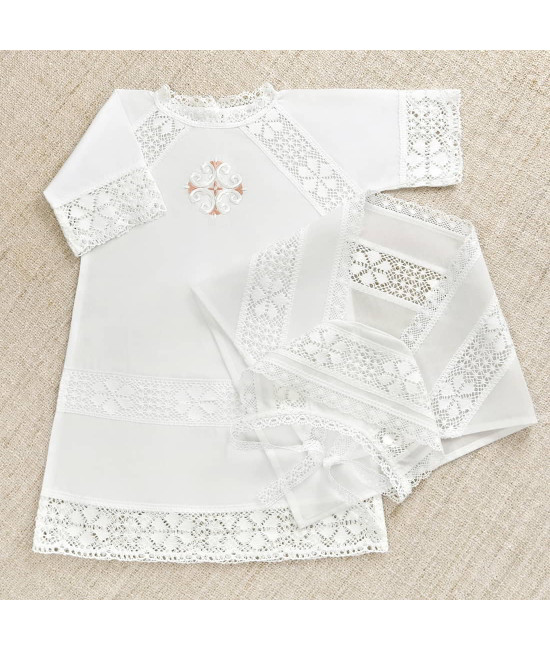 Крестильный набор Ольга с пеленкой