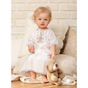 Крестильный набор Павел с махровым уголком