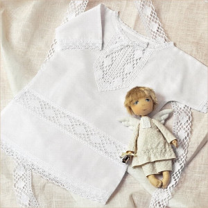 Крестильный набор Павел с махровым уголком