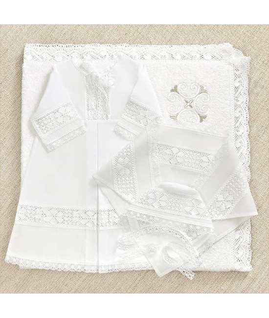 Крестильный набор Пелагея с классическим полотенцем