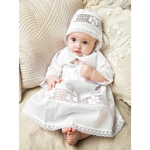 Крестильный набор Пелагея с классическим полотенцем