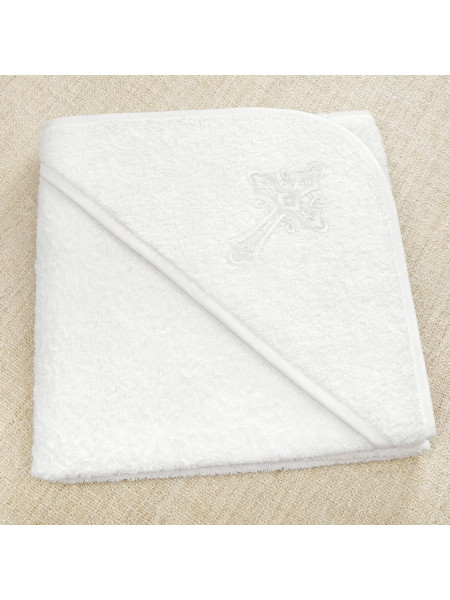Кружевное полотенце с уголком Лучистый крест
