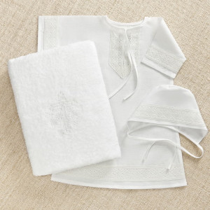 Крестильный набор Ручеек с классическим полотенцем