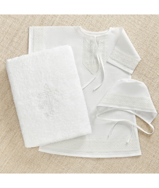 Крестильный набор Ручеек с классическим полотенцем