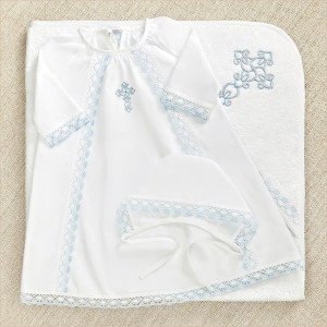 Крестильный набор Степан с махровым уголком