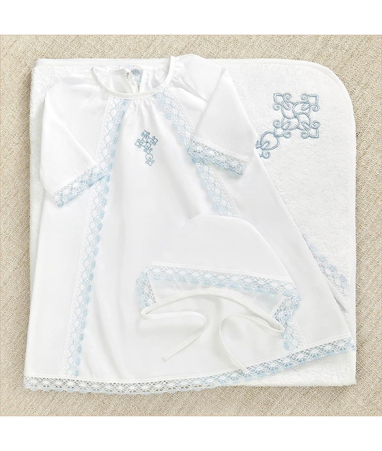 Крестильный набор Степан с махровым уголком