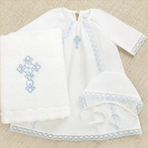 Крестильный набор Степан с классическим полотенцем