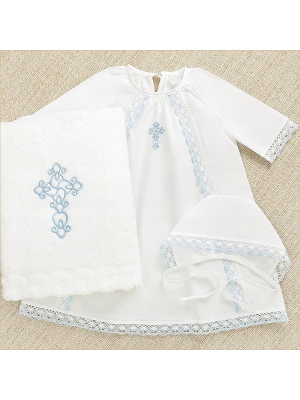 Крестильный набор Степан с классическим полотенцем