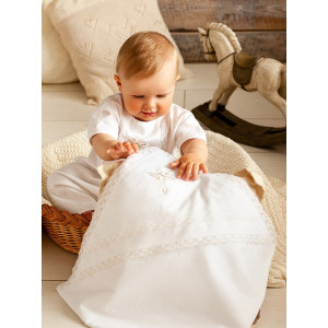 Крестильный набор Светлость с классическим полотенцем