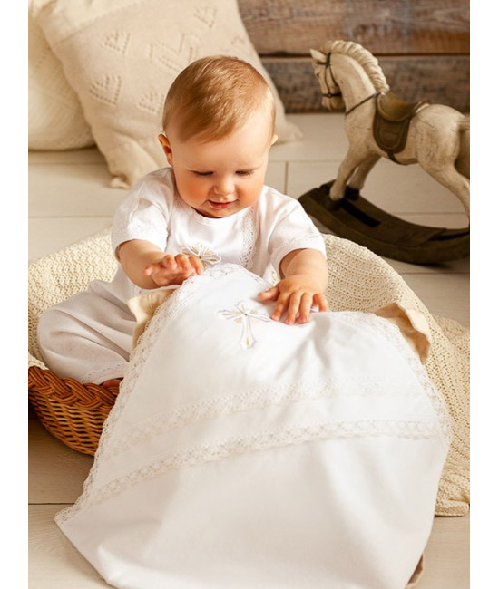 Крестильный набор Светлость с классическим полотенцем