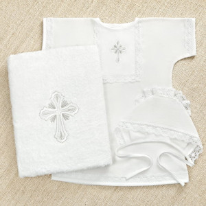 Крестильный набор Светлость с классическим полотенцем