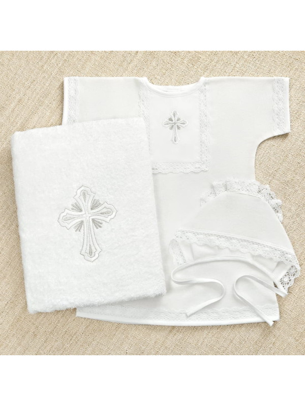 Крестильный набор Светлость с классическим полотенцем