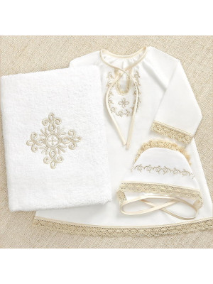Крестильный набор Ульяна с классическим полотенцем