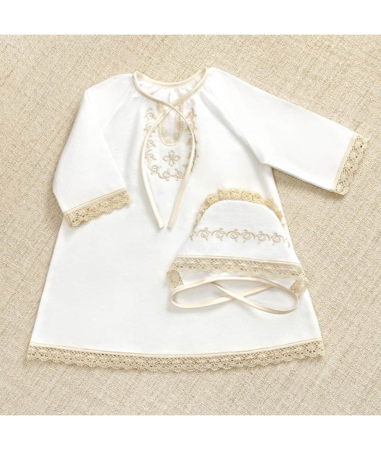 Крестильный набор Ульяна с махровым уголком