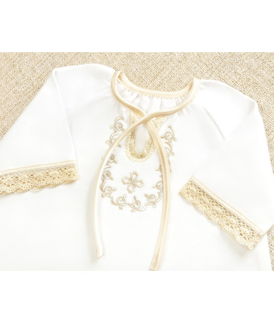 Крестильный набор Ульяна с махровым уголком