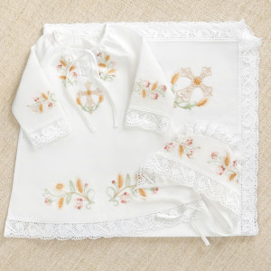 Крестильный набор Василиса с пеленкой