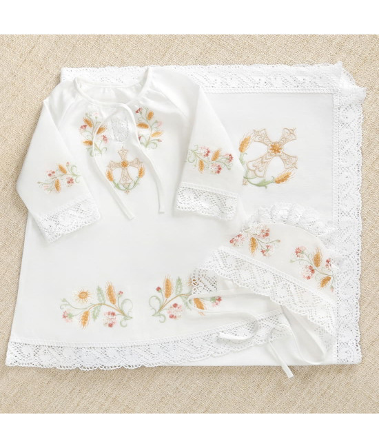 Крестильный набор Василиса с пеленкой