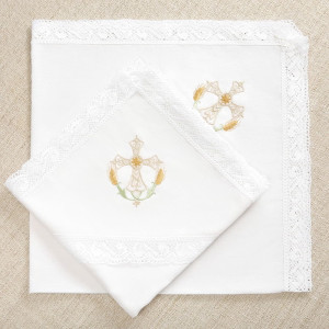 Крестильный набор Василиса с пеленкой