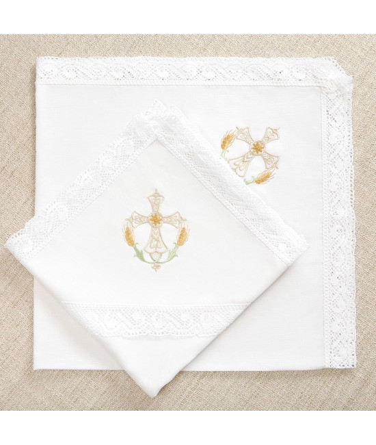 Крестильный набор Василиса с пеленкой