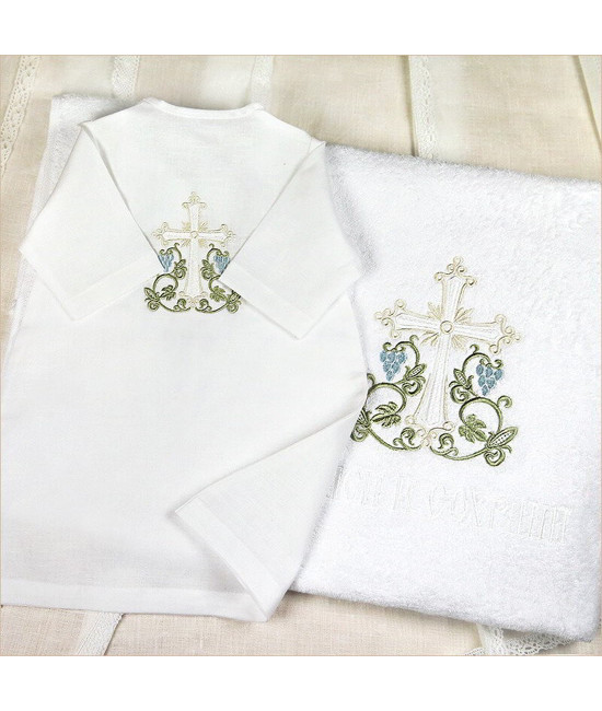 Крестильный набор Владимир с классическим полотенцем