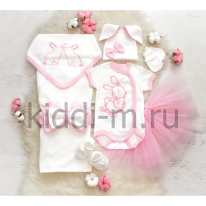 Комплект на выписку Picolita Лайт-Зайка принцесса