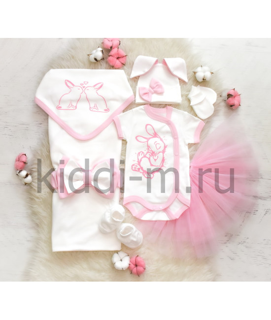 Комплект на выписку Picolita Лайт-Зайка принцесса