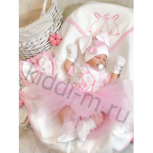 Комплект на выписку Picolita Лайт-Зайка принцесса