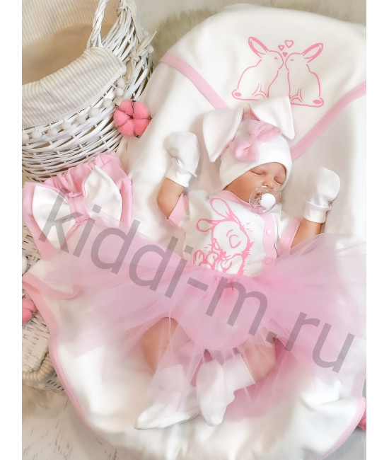 Комплект на выписку Picolita Лайт-Зайка принцесса