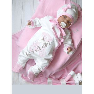 Комплект на выписку Picolita Лайт-Топтыжка розовый