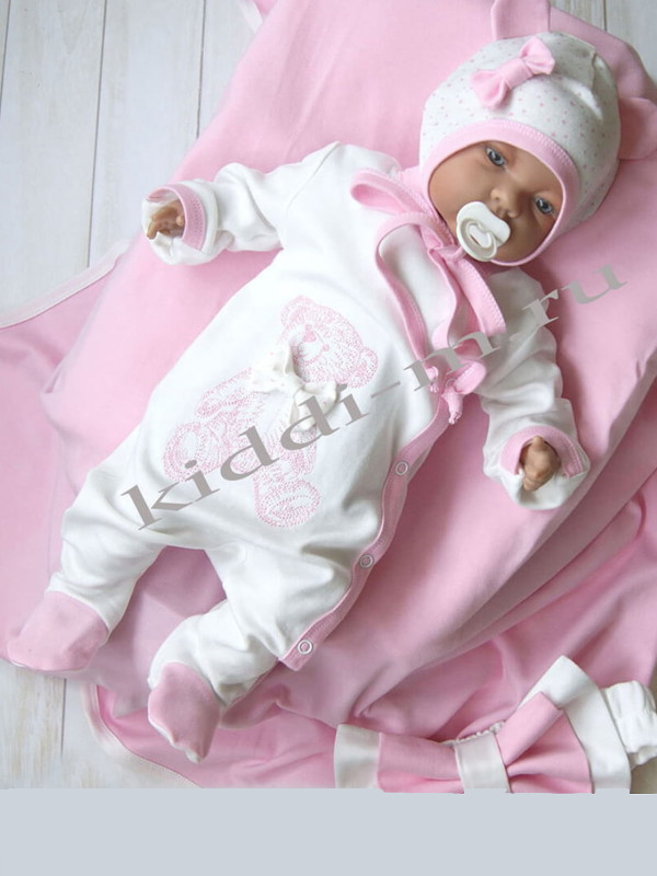 Летний комплект Picolita Лайт-Топтыжка розовый