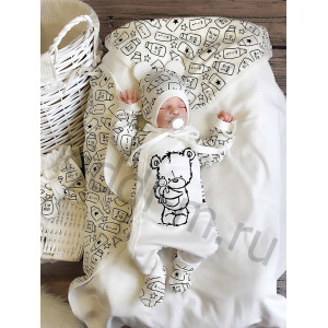 Летний комплект на выписку Picolita Лайт-Milk белый