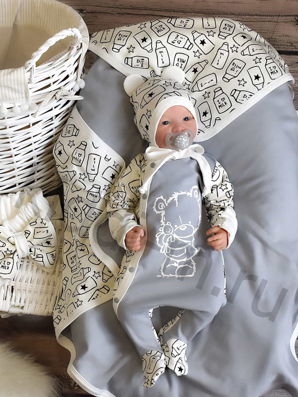 Летний комплект Picolita Лайт-Milk серый