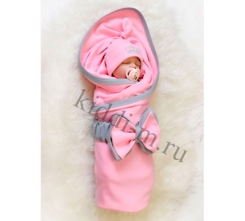 Летний комплект на выписку Picolita Лайт-Роскошь розовый