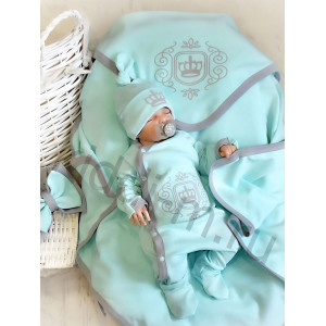 Летний комплект на выписку Picolita Лайт-Роскошь ментол