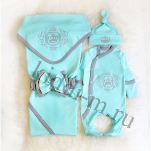 Летний комплект на выписку Picolita Лайт-Роскошь ментол