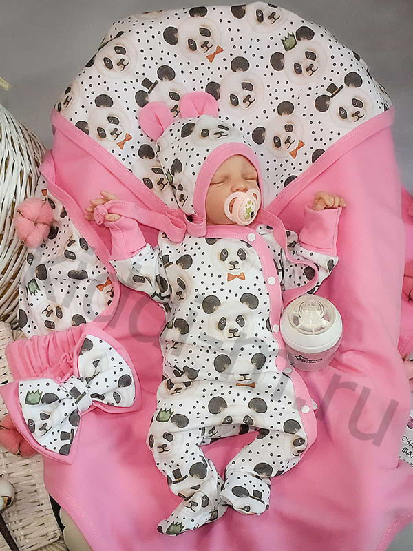 Летний комплект Picolita Лайт-Панда розовый