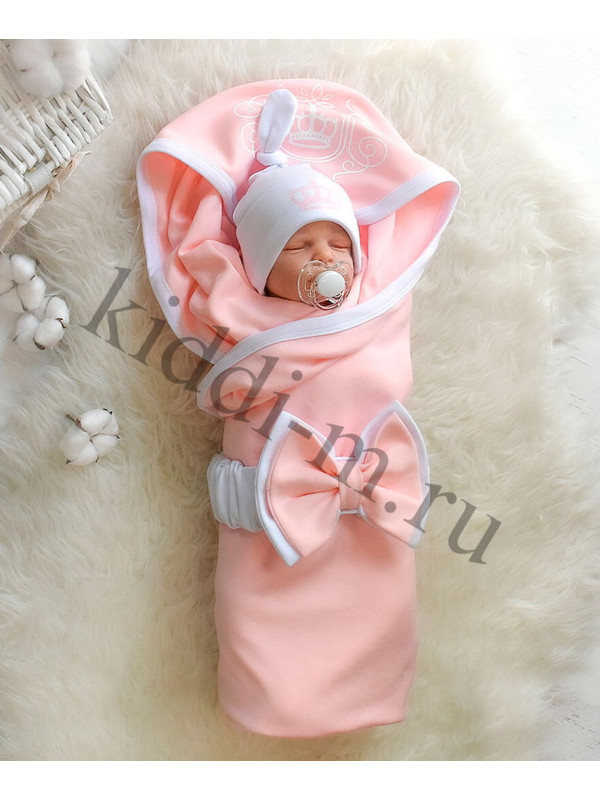 Летний комплект на выписку Picolita Лайт-Роскошь персик