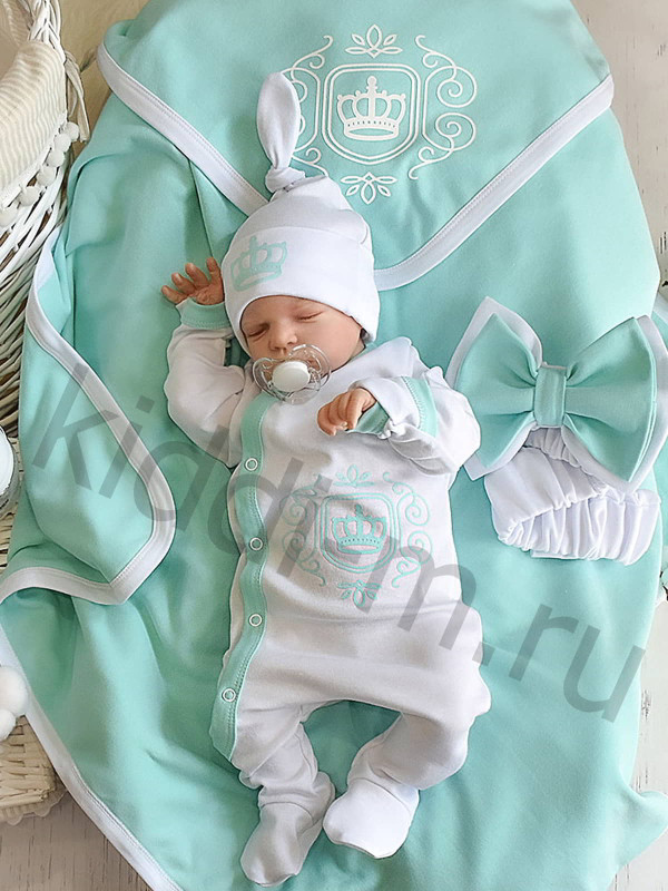 Летний комплект Picolita Лайт-Роскошь ментол-белый