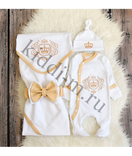 Летний комплект Picolita Лайт-Роскошь белый-бежевый