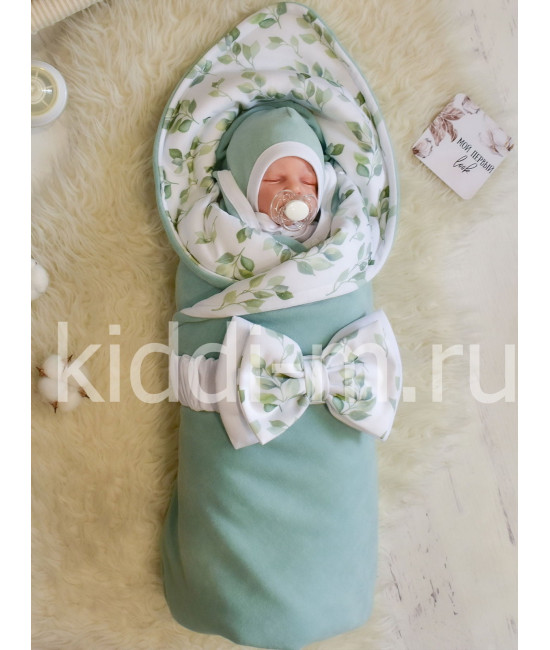 Комплект на выписку Picolita Лапушка-Листики полынь