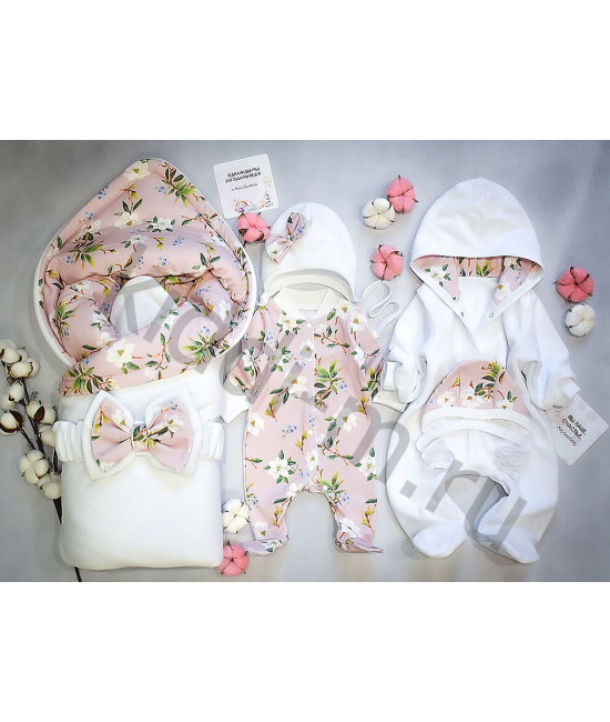 Комплект на выписку Picolita Лапушка-Цветочный жасмин