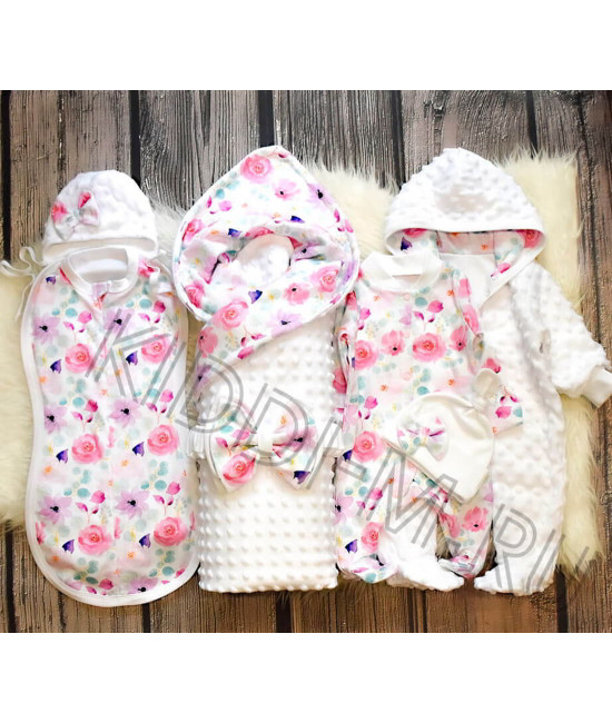 Комплект на выписку Picolita Цветочный букет