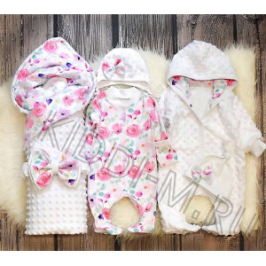 Комплект на выписку Picolita Цветочный букет