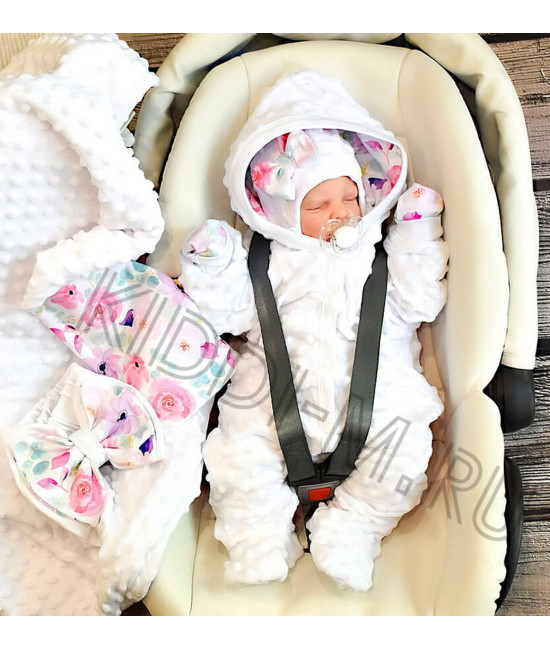 Комплект на выписку Picolita Цветочный букет