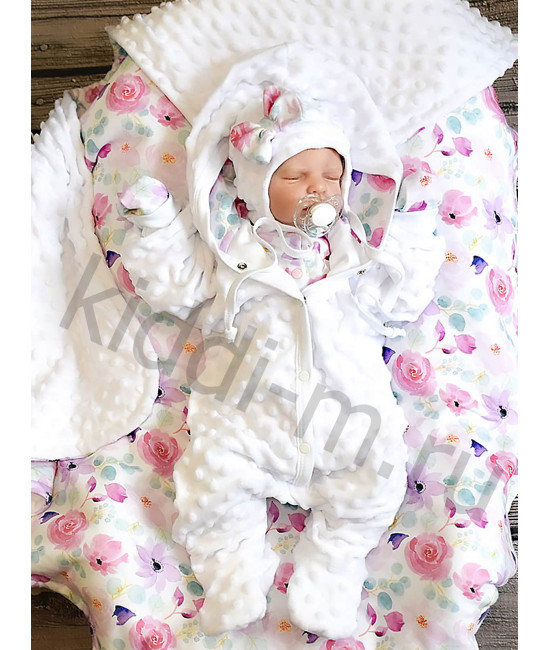 Комплект на выписку Picolita Цветочный букет