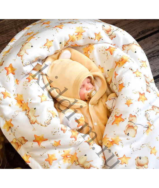 Комплект на выписку для новорожденного Picolita Лапушка-Мишка песочный