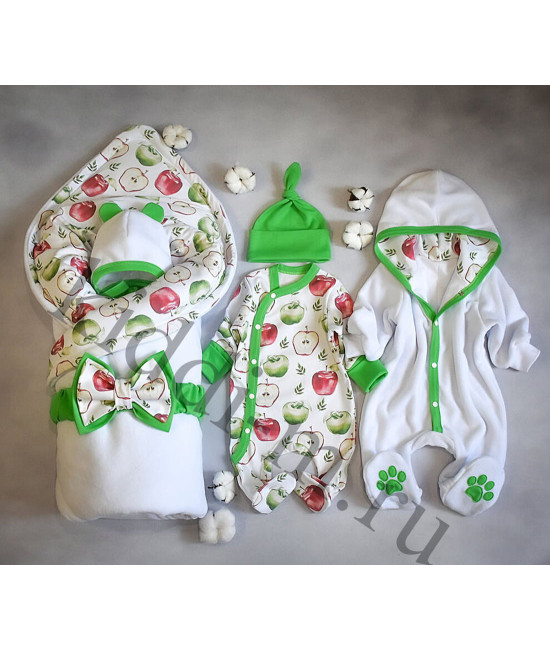 Комплект на выписку для новорожденного Picolita Лапушка-Пастила