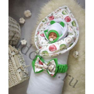 Комплект на выписку для новорожденного Picolita Лапушка-Пастила