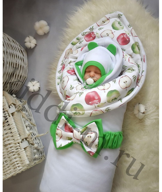 Комплект на выписку для новорожденного Picolita Лапушка-Пастила